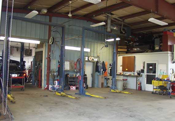 Evans Automotive Repair Colchester Connecticut Car Lifts